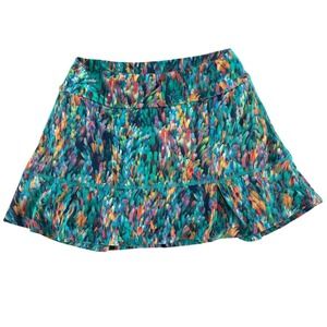 Dona Jo Skirt Skort Serene Watercolor Golf Pickleball Tennis Medium 14.5" $82